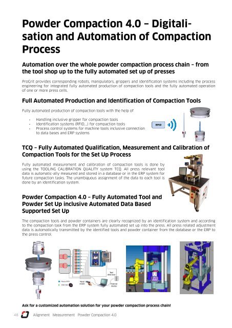 Catalogue Measurement Technology ProGrit