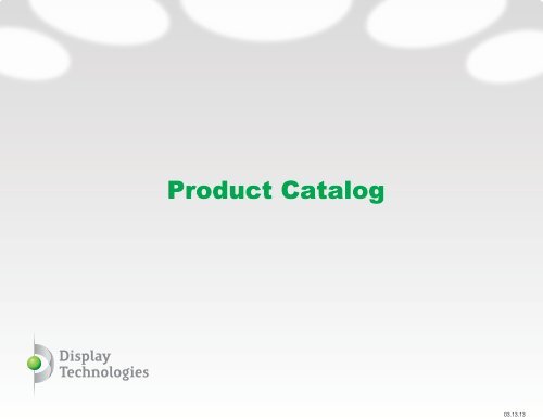 display-technologies-product-catalog