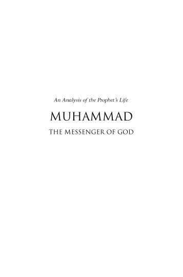 Muhammed The Messenger of God Muhammed