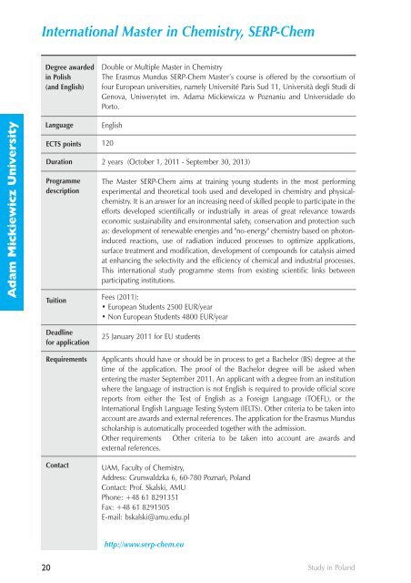 Programme Guide - Study in Poland