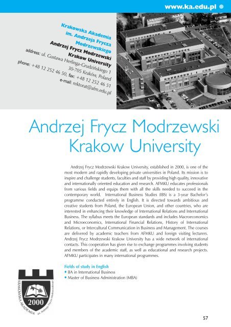 Programme Guide - Study in Poland