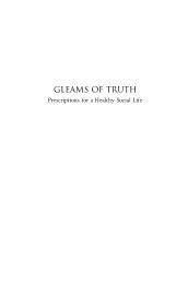 Gleams Of Truth