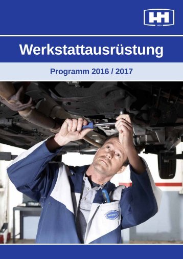 HESS Autoteile // Werkstattausrüstung Programm 2016/17