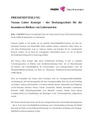 PRESSEMITTEILUNG Nassau Labor Konzept â der ...