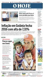 Inflação em Goiânia fecha 2016 com alta de 7,31%