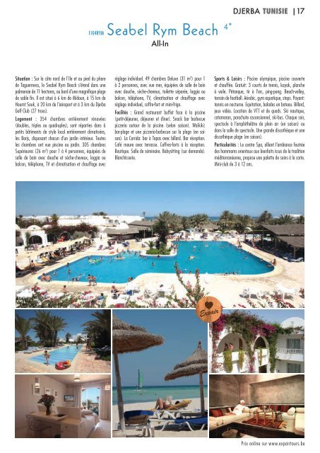 Brochure Malte Tunisie Maroc