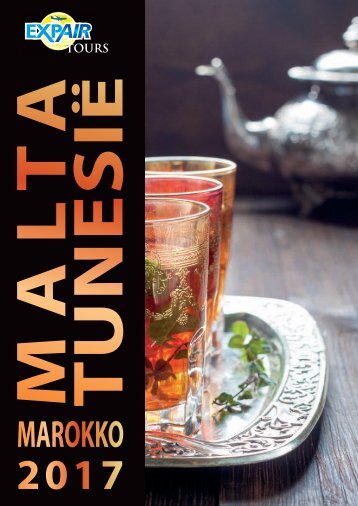 Brochure Malta Tunesië Marokko