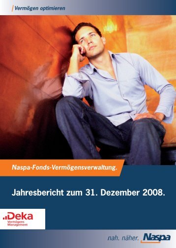 Jahresbericht zum 31. Dezember 2008. - Naspa