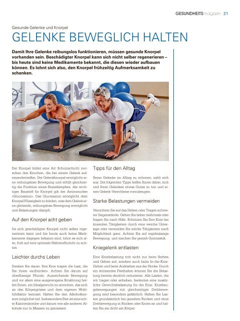 Gesundheitsmagazin 2016