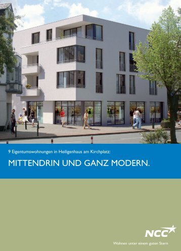 Mittendrin und ganz Modern. - NCC Deutschland GmbH