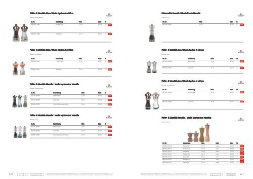 Katalog Gastronomie 2017