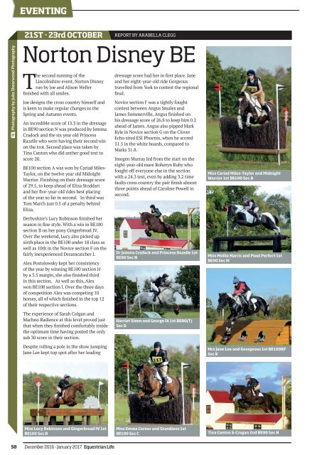 Equestrian Life December 16 - January 17