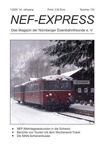 NEF-EXPRESS - Nürnberger Eisenbahnfreunde eV