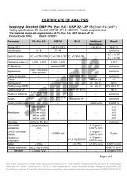 Isopropyl Alcohol 99 (IPA) - Panachem