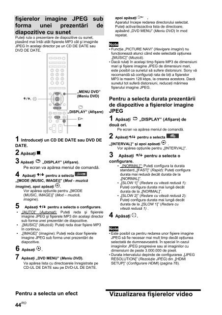 Sony DAV-F200 - DAV-F200 Istruzioni per l'uso Rumeno