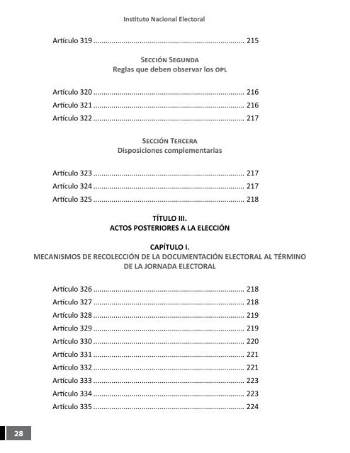 Reglamento de Elecciones