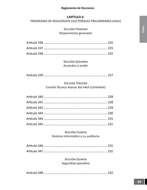 Reglamento de Elecciones