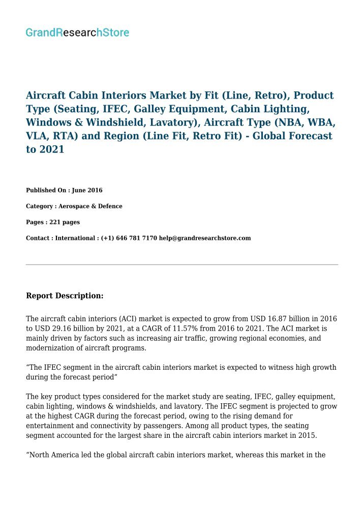 aircraft windows and windshields market forecast aircraft windows and windshields market forecast