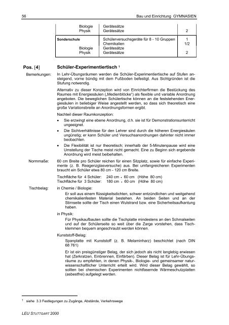 MERKBLATT für Bau und Einrichtung - Feldsieper