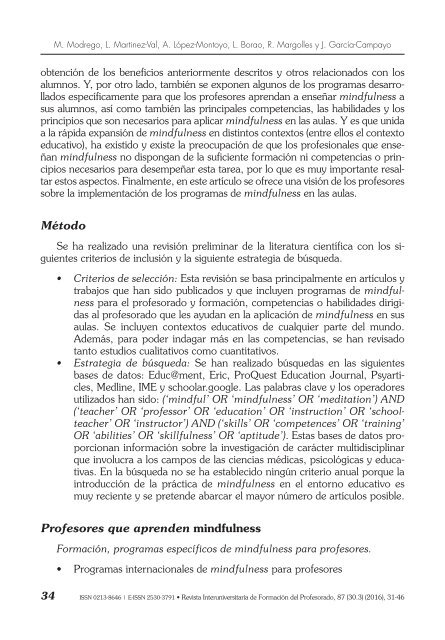 Revista Interuniversitaria de Formación del Profesorado