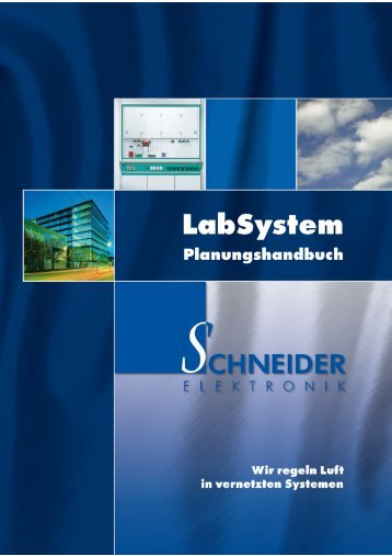 5.0 LabSystem Raumluftregelung in Laboratorien - Schneider ...