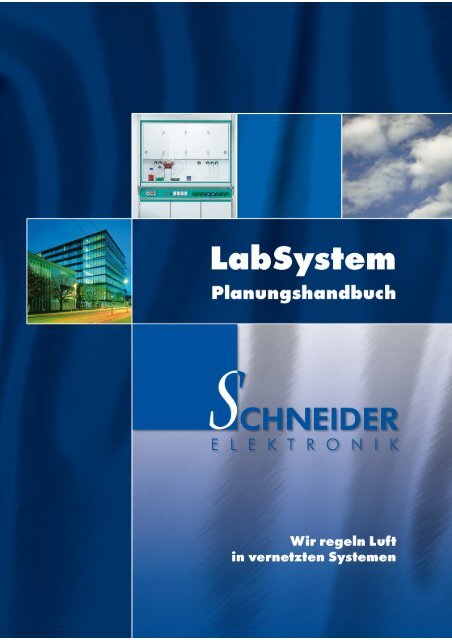 5 0 Labsystem Raumluftregelung In Laboratorien Schneider
