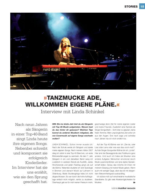 Musiker Magazin 03/2016