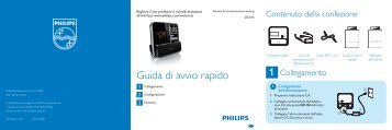 Philips Radio-rÃ©veil pour iPod/iPhone - Guide de mise en route - ITA