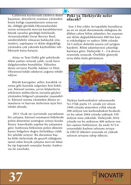 İnovatif Kimya Dergisi Sayı 6