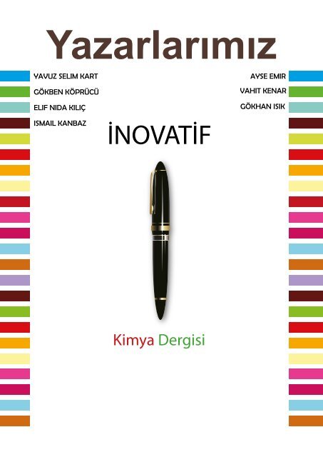 İnovatif Kimya Dergisi Sayı 6