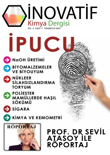 İnovatif Kimya Dergisi Sayı 12