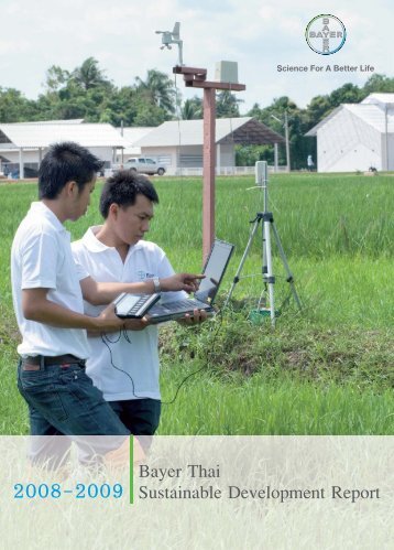 Bayer Thai Sustainable Development Report 2008-2009