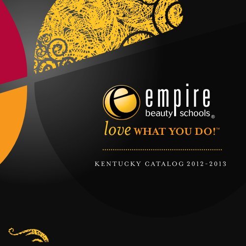 KENTUCKY CATALOG 2012-2013 - Empire Beauty School