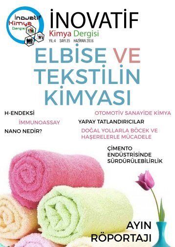 İnovatif Kimya Dergisi Sayı 35