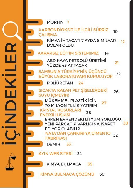 İnovatif Kimya Dergisi Sayı 38