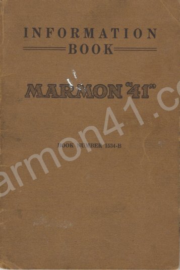 1915-07-01 Marmon 41, Info Book, 1534-B wm