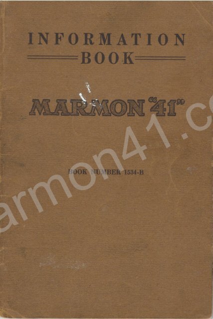 1915-07-01 Marmon 41, Info Book, 1534-B wm