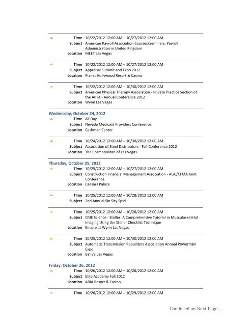 Time Subject Location Tim