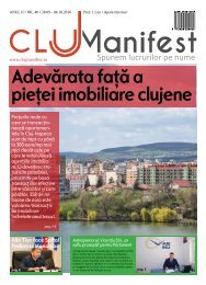 ClujManifest 2016 - Editie Tiparita - An 2 - Nr.40 - 28 Septembrie - 4 Octombrie 2016