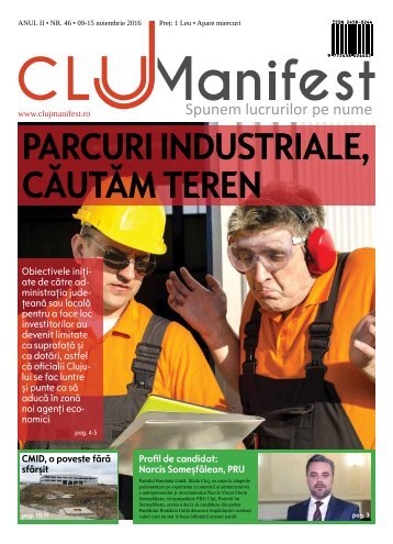 ClujManifest 2016 - Editie Tiparita - An 2 - Nr.46 - 9 Noiembrie  - 15 Noiembrie 2016