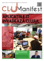 ClujManifest 2016 - Editie Tiparita - An 2 - Nr.47 - 16 Noiembrie  - 22 Noiembrie 2016