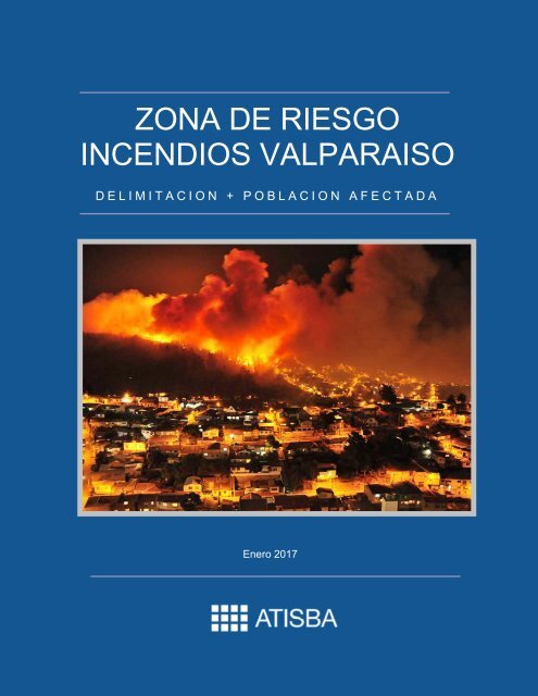 ZONA DE RIESGO INCENDIOS VALPARAISO
