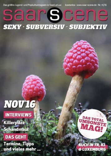 saar-scene November 11/16