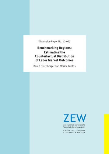 Estimating the Counterfactual Distribution of Labor Market Outcomes