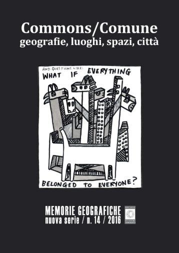 geografie luoghi spazi città