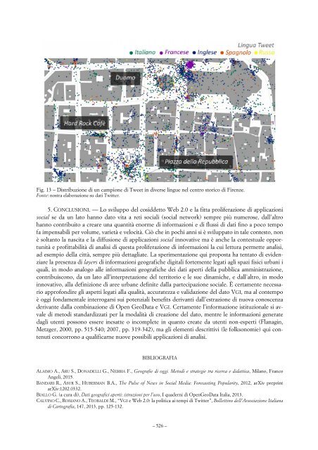 geografie luoghi spazi città