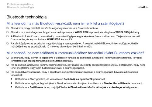 Sony VPCEB4X8E - VPCEB4X8E Istruzioni per l'uso Ungherese