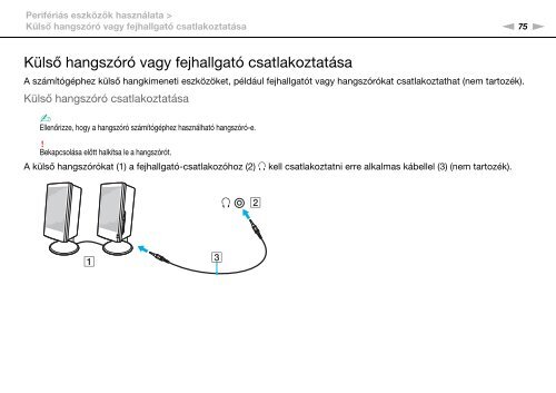 Sony VPCEB4X8E - VPCEB4X8E Istruzioni per l'uso Ungherese