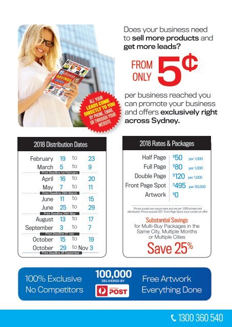 Sydney Business Catalogue 2017 Info