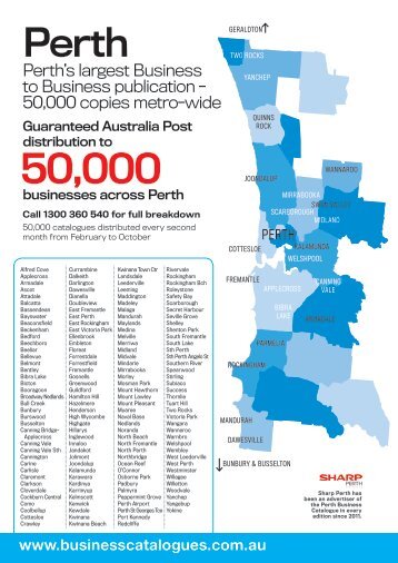 Perth Business Catalogue 2017 Info